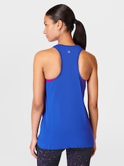 Sweaty Betty Blue Athlete Seamless Featherweight Workout Tank - Image 3 of 8