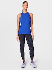 Sweaty Betty Blue Athlete Seamless Featherweight Workout Tank - Image 4 of 8