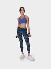 Sweaty Betty Blue Medium Power Support Sports Bra - Image 5 of 6