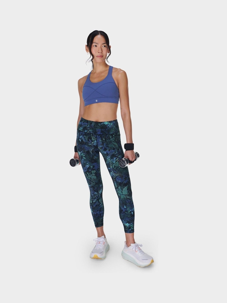 Sweaty Betty Blue Medium Power Support Sports Bra - Image 5 of 6