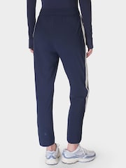 Sweaty Betty Blue 25 inch inside seam Explorer Side Stripe 25" Trousers - Image 2 of 6