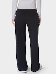 Sweaty Betty Black 32 inch inside seam At Ease Wide Leg 30" Trousers - Image 5 of 7