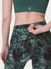 Sweaty Betty Dark Green Power 7/8 Workout Leggings - Image 3 of 8
