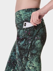 Sweaty Betty Dark Green Power 7/8 Workout Leggings - Image 4 of 8