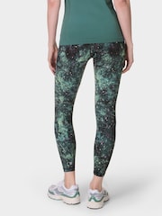 Sweaty Betty Dark Green Power 7/8 Workout Leggings - Image 6 of 8