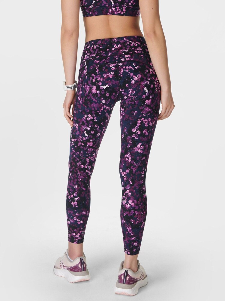Sweaty Betty Purple 7/8 Length Power Workout Leggings - Image 2 of 9