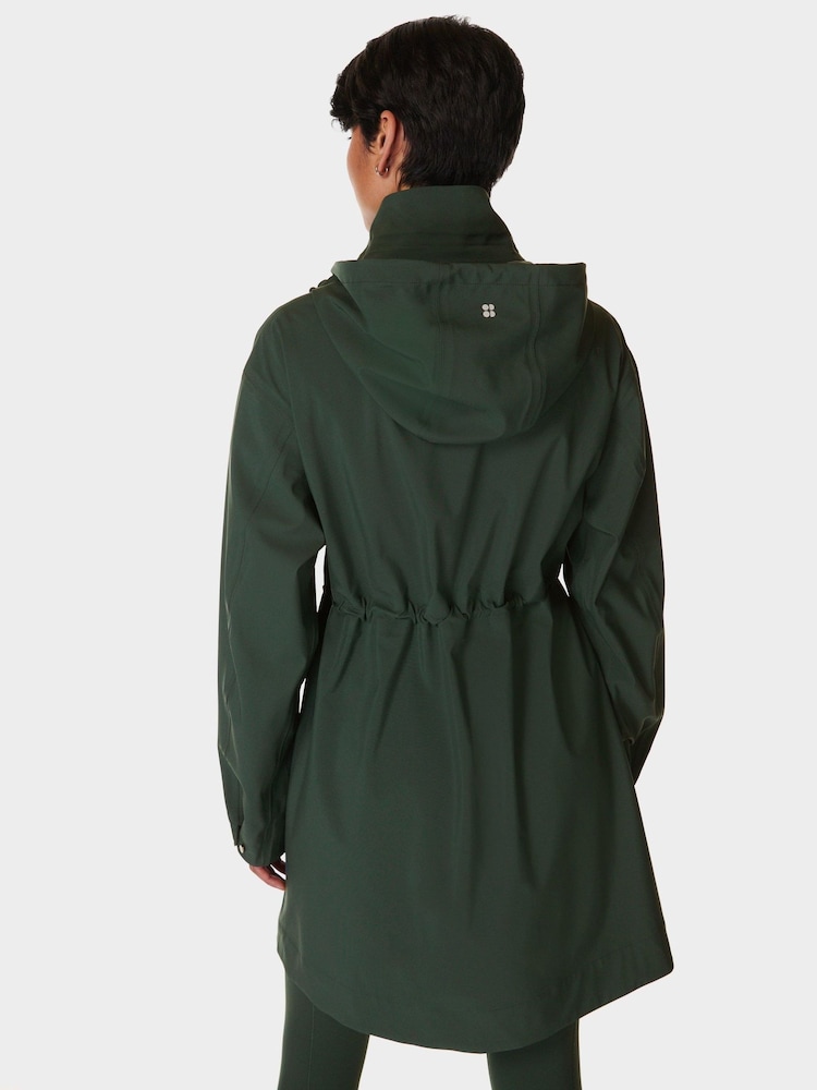 Sweaty Betty Green Guide Waterproof Parka - Image 2 of 9