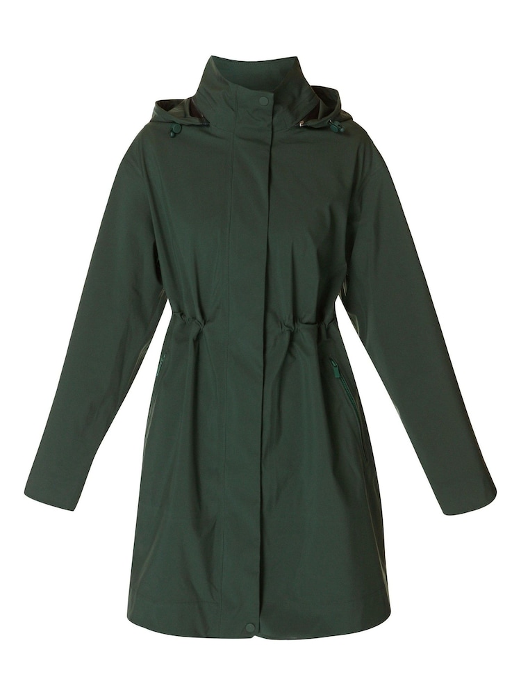 Sweaty Betty Green Guide Waterproof Parka - Image 9 of 9