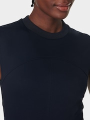 Sweaty Betty Blue Flow Racer 100% Cotton Dress - Image 3 of 6