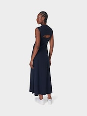 Sweaty Betty Blue Flow Racer 100% Cotton Dress - Image 4 of 6