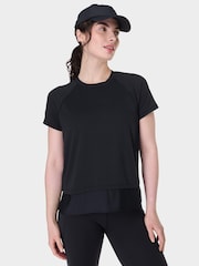 Sweaty Betty Black Breathe Easy Flexi Train T-Shirt - Image 3 of 7