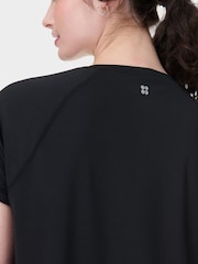 Sweaty Betty Black Breathe Easy Flexi Train T-Shirt - Image 5 of 7