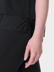 Sweaty Betty Black Breathe Easy Flexi Train T-Shirt - Image 6 of 7