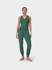 Sweaty Betty Green 29 inch inside seam Gaia 27 Performance Yoga Trousers - Image 4 of 7