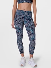 Sweaty Betty Navy Blue 7/8 Length Power Workout Leggings - Image 1 of 8