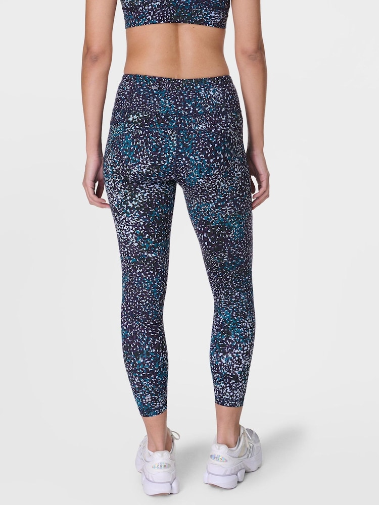 Sweaty Betty Navy Blue 7/8 Length Power Workout Leggings - Image 2 of 8