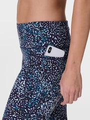 Sweaty Betty Navy Blue 7/8 Length Power Workout Leggings - Image 5 of 8