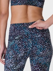Sweaty Betty Navy Blue 7/8 Length Power Workout Leggings - Image 6 of 8