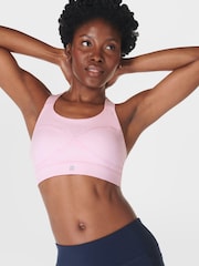 Sweaty Betty Pink Medium Power Support Sports Bra - Image 4 of 6