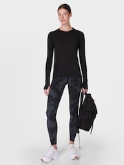 Sweaty Betty Black Full Length Power Workout Leggings - Image 1 of 8