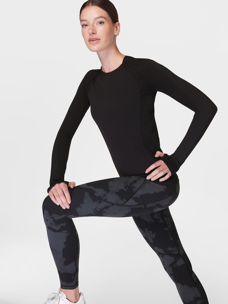 Sweaty Betty Black Full Length Power Workout Leggings - Image 4 of 8