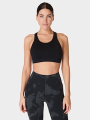Sweaty Betty Black Stamina Seamless Sports Bra - Image 1 of 6
