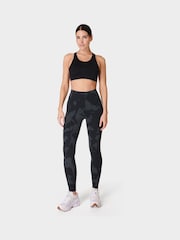 Sweaty Betty Black Stamina Seamless Sports Bra - Image 4 of 6
