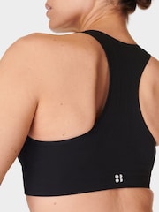 Sweaty Betty Black Stamina Seamless Sports Bra - Image 6 of 6