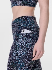 Sweaty Betty Light Blue Power Cropped Workout Leggings - Image 7 of 8