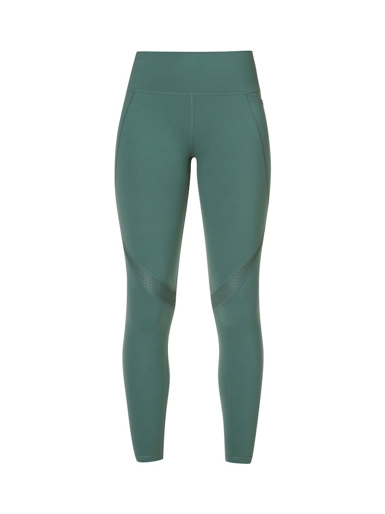 Sweaty Betty Green 7/8 Length Power Embossed Workout Leggings - Image 10 of 10