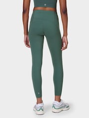 Sweaty Betty Green 7/8 Length Power Embossed Workout Leggings - Image 8 of 10