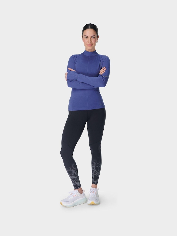 Sweaty Betty Black Power Reflective Workout Leggings - Image 1 of 9