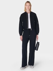 Sweaty Betty Black 32 inch inside seam Explorer Wide Leg 30" Trousers - Image 6 of 7