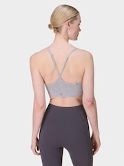 Sweaty Betty Grey Soft Ribbed Bra - Image 5 of 7