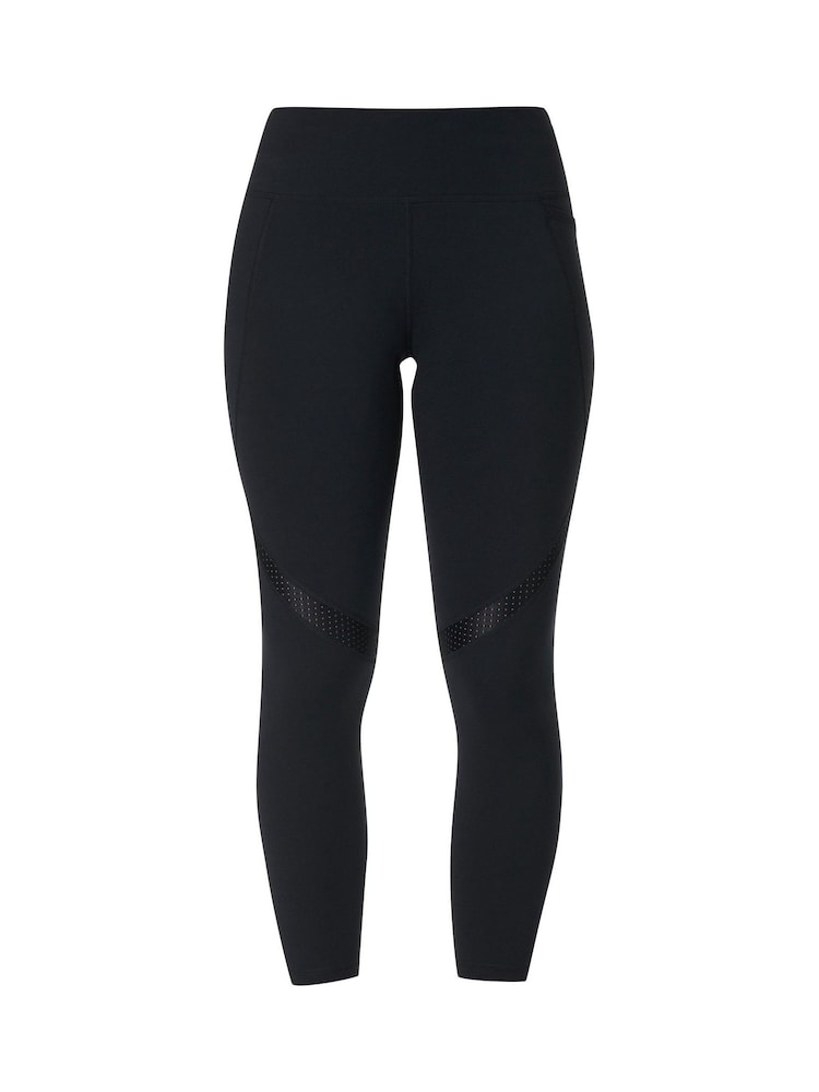 Sweaty Betty Black Power Perforated Mesh Workout Leggings - Image 9 of 9