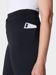 Sweaty Betty Black Therma Boost Heat Tech Walking Leggings - Image 5 of 8