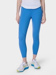 Sweaty Betty Light Blue 7/8 Length Power Workout Leggings - Image 1 of 9