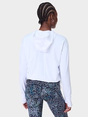 Sweaty Betty White UV Lightweight Zip-Up Sweatshirt - Image 4 of 7