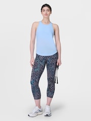 Sweaty Betty Blue Breathe Easy Run Tank Top - Image 4 of 7