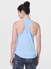 Sweaty Betty Blue Breathe Easy Run Tank Top - Image 5 of 7