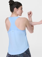 Sweaty Betty Blue Breathe Easy Run Tank Top - Image 6 of 7