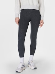 Sweaty Betty Grey Full Length Power Embossed Workout Leggings - Image 2 of 8