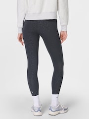 Sweaty Betty Grey Full Length Power Embossed Workout Leggings - Image 3 of 8