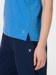 Sweaty Betty Blue Soft Flow Studio Tank - Image 2 of 6
