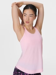 Sweaty Betty Pink Breathe Easy Run Tank Top - Image 3 of 6