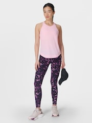 Sweaty Betty Pink Breathe Easy Run Tank Top - Image 4 of 6