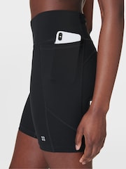 Sweaty Betty Black Zero Gravity 6" Run Shorts - Image 5 of 9