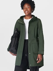 Sweaty Betty Green Stride Waterproof Coats - Image 2 of 10