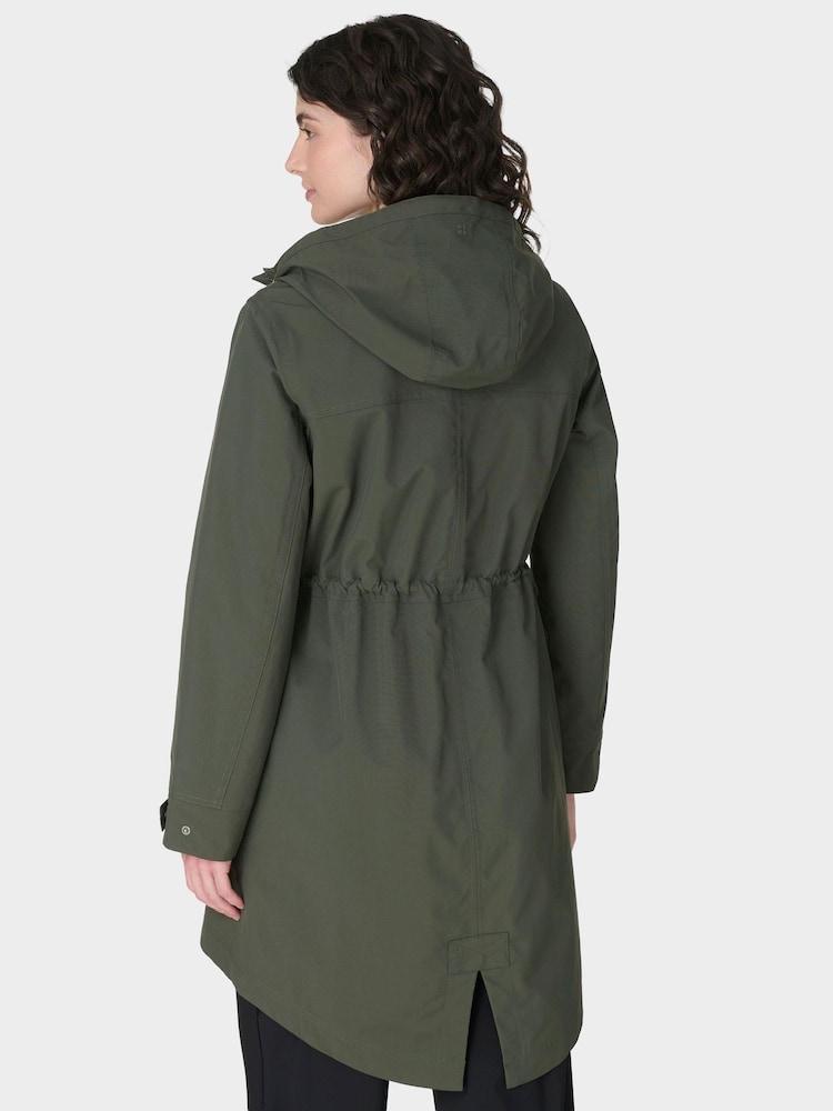 Veste Imperméable Sweaty Betty Pour Femme - Taille L - Verte (Cam Storm Seeker)