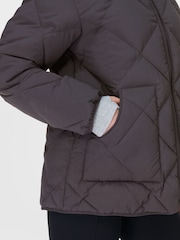 Sweaty Betty Grey On The Move Quilted Jacket - Image 2 of 7